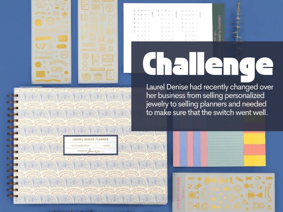 Laurel Denise Case Study Screenshot 2